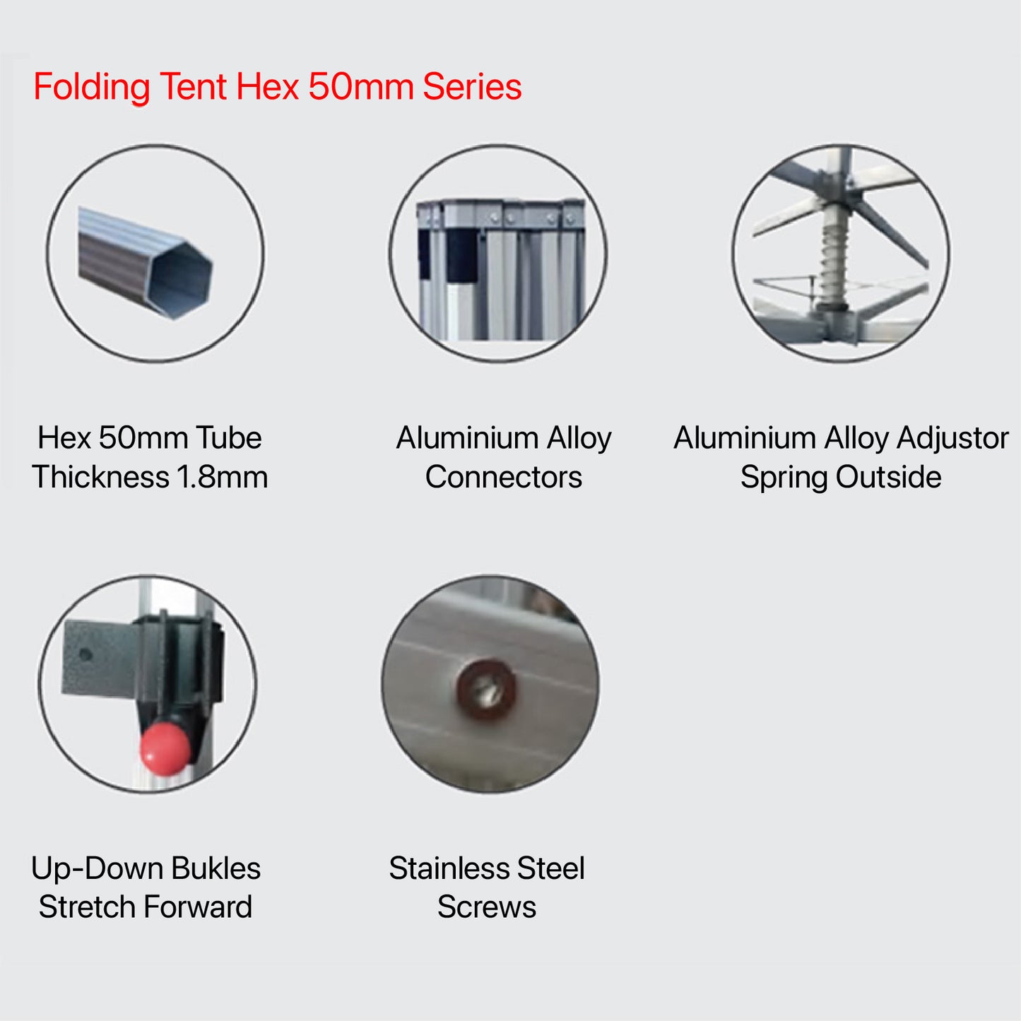Canopy Frame Heavy Duty 50mm
