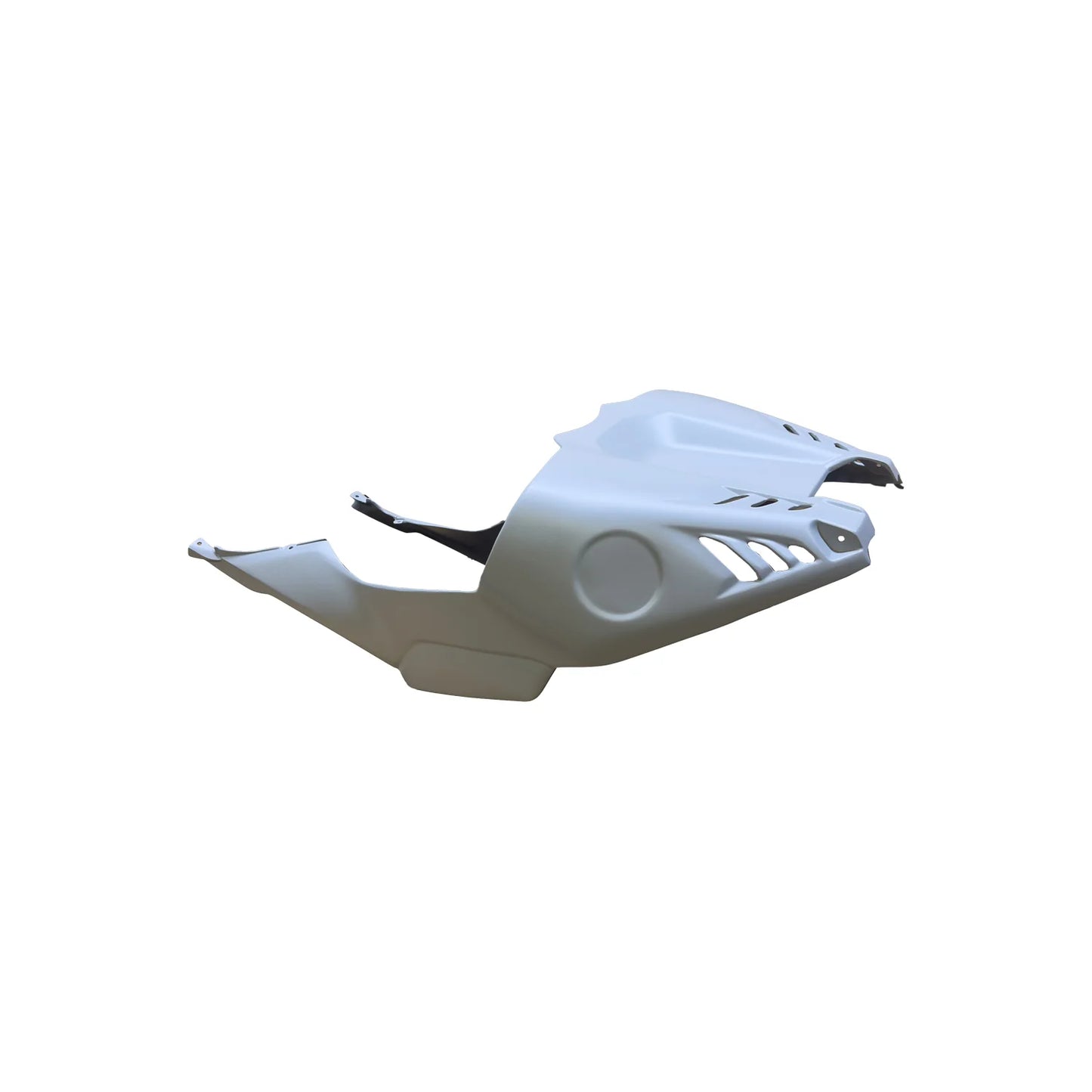 White motorcycle Honda CBR1000RR-R Tank Cover on a white background