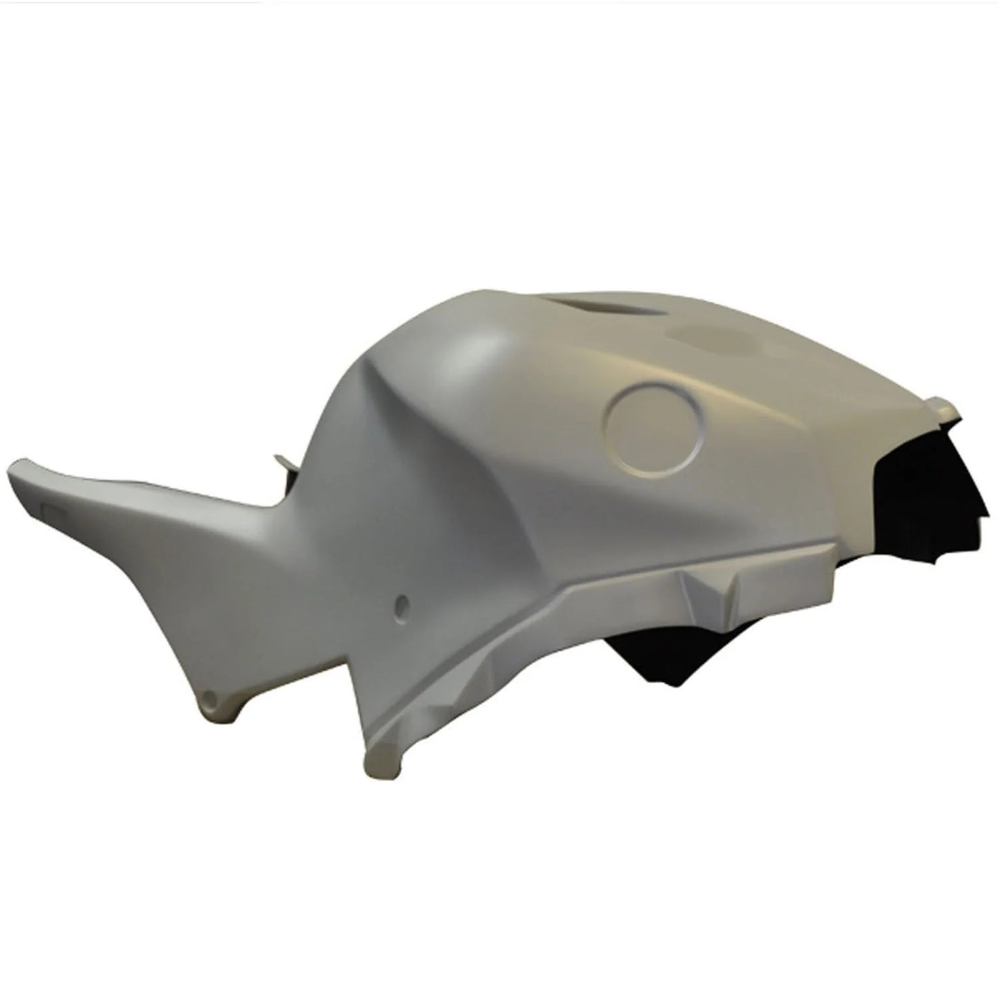Gray motorcycle Honda CBR600RR Tank Cover on a white background