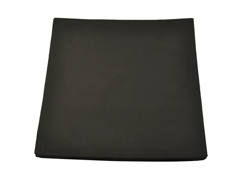 Universal motorcycle seat foam pad on a white background