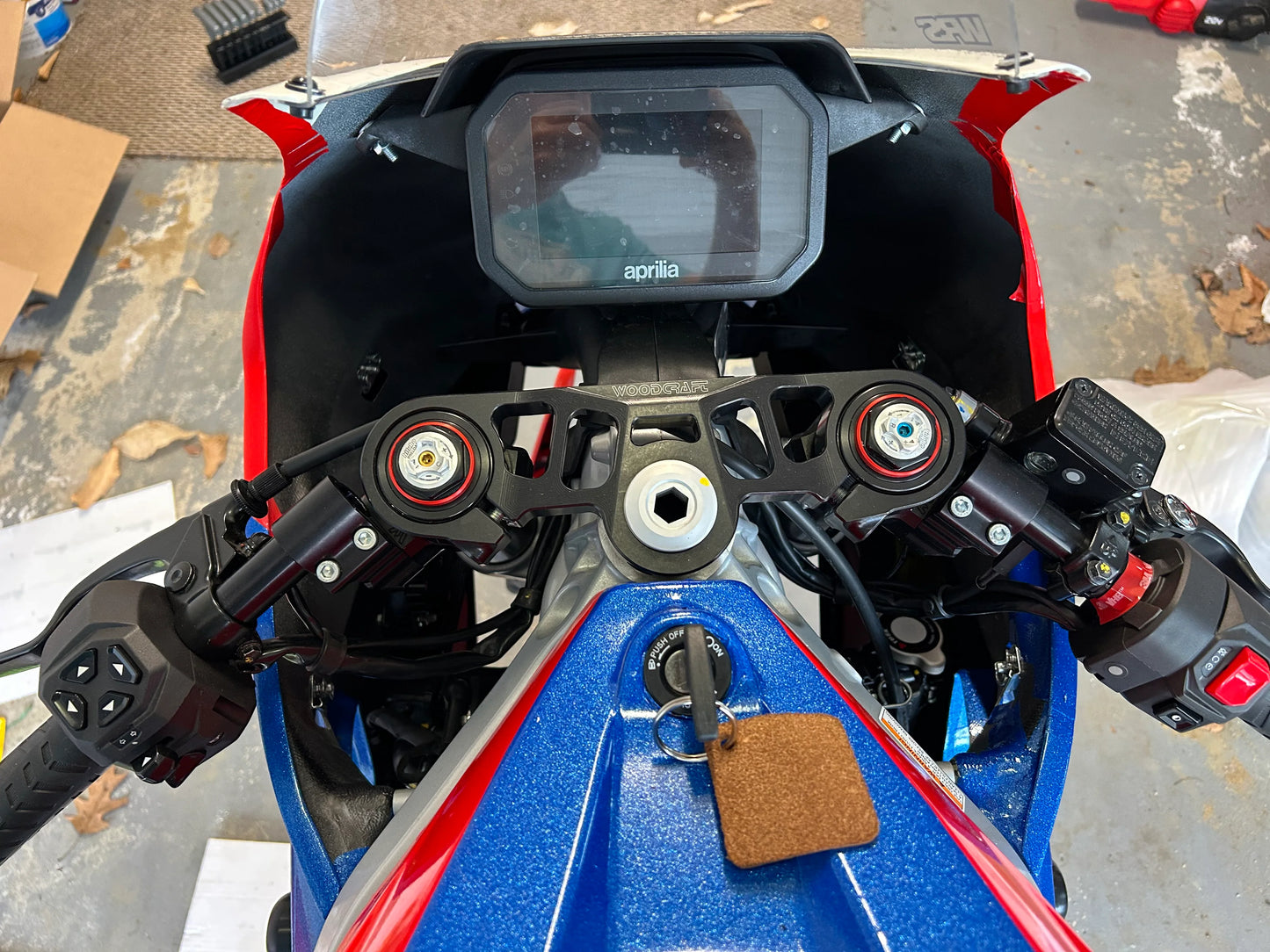 Aprilia RS457 Top Triple Clamp [17-0761]