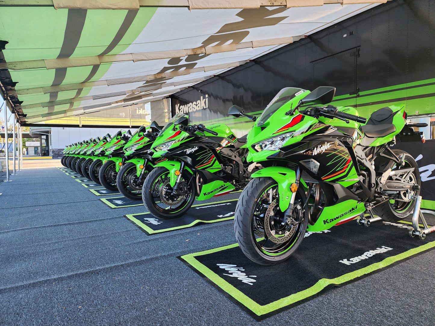 Custom Bike Mat