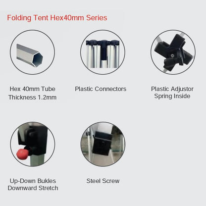 50mm Heavy Duty Canopy Frame
