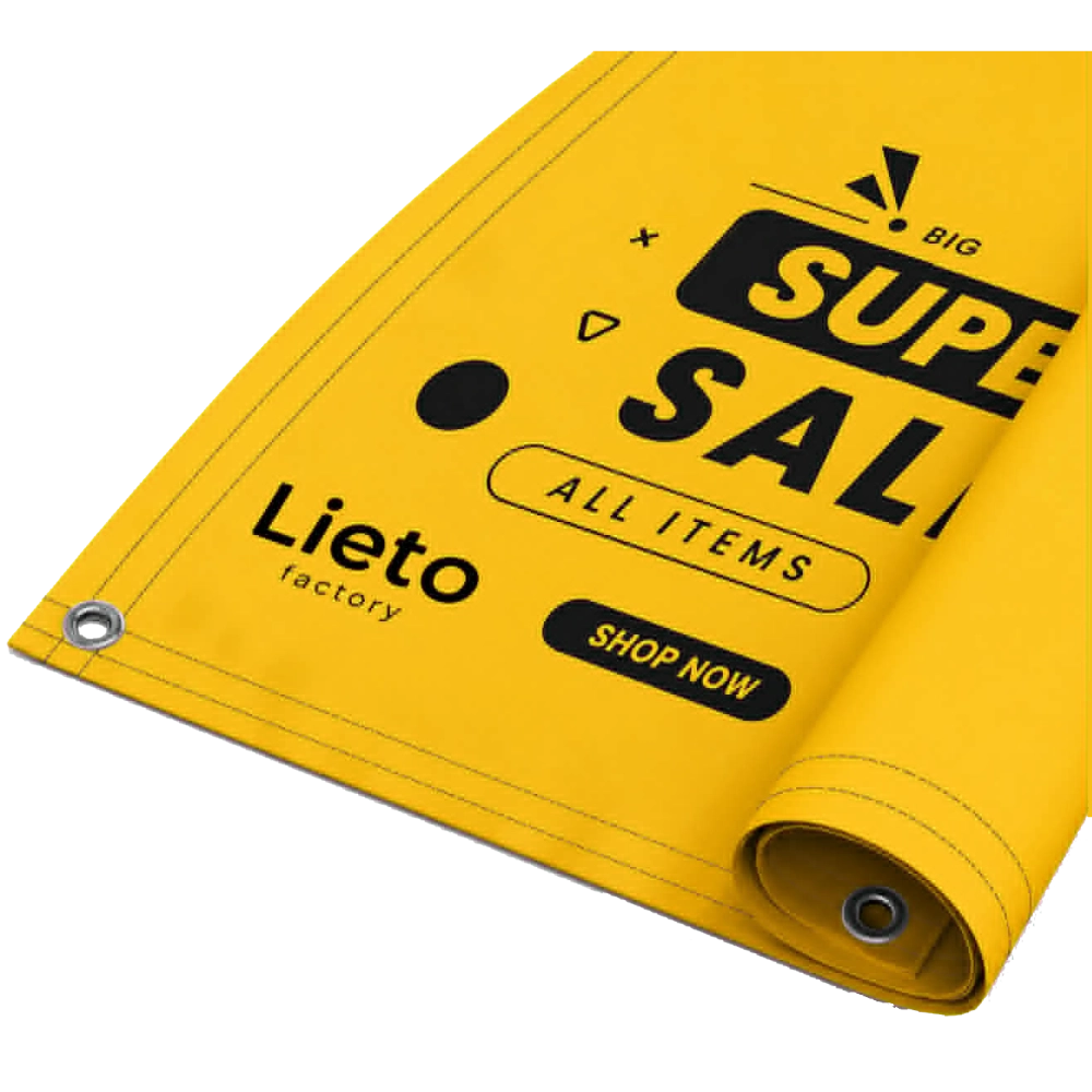 Custom 13 oz Heavyweight Vinyl Banners – Durable Indoor/Outdoor Semi‑Gloss